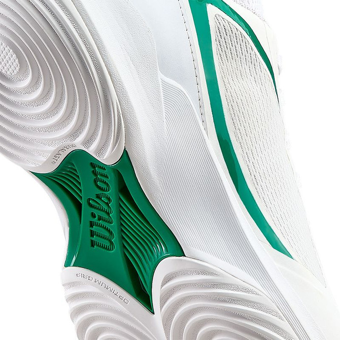 Wilson Hurakn Lite Mens Padel Shoe - White/White/Bosphorus