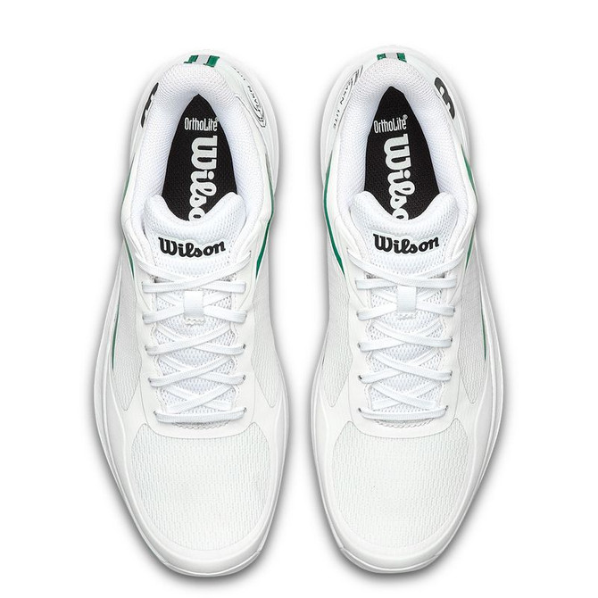 Wilson Hurakn Lite Mens Padel Shoe - White/White/Bosphorus