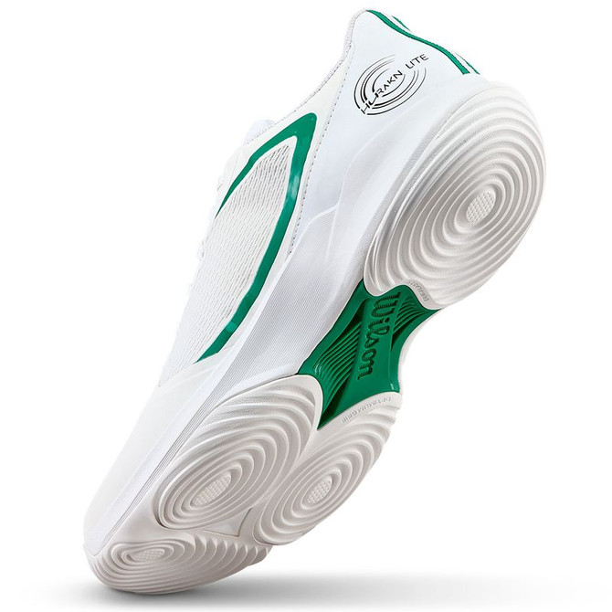 Wilson Hurakn Lite Mens Padel Shoe - White/White/Bosphorus