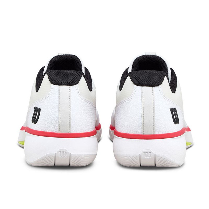 Wilson Rush Lite 5 Mens Tennis Shoe - White/Black/Infrared