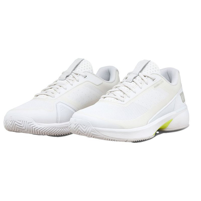 Wilson Rush Lite 5 Mens Tennis Shoe - White/White/White