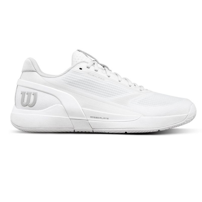 Wilson Rush Pro 5 Mens Tennis Shoe - White/White/White
