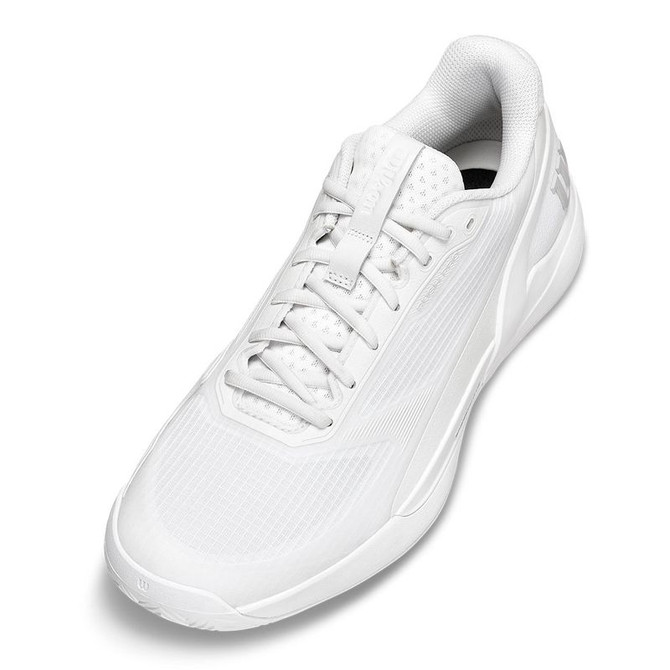 Wilson Rush Pro 5 Mens Tennis Shoe - White/White/White
