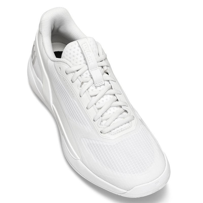 Wilson Rush Pro 5 Mens Tennis Shoe - White/White/White