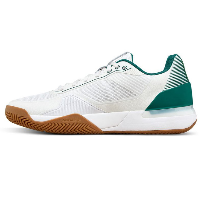 Wilson Rush Tour 5 Mens Tennis Shoe - White/Evergreen/Gum
