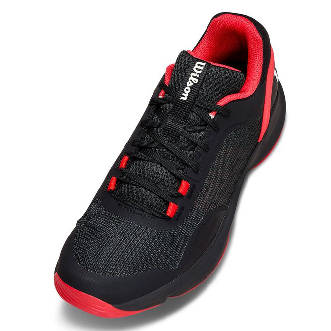 Wilson Hurakn Pro v2 Mens Padel Shoe - Black/Infrared/White