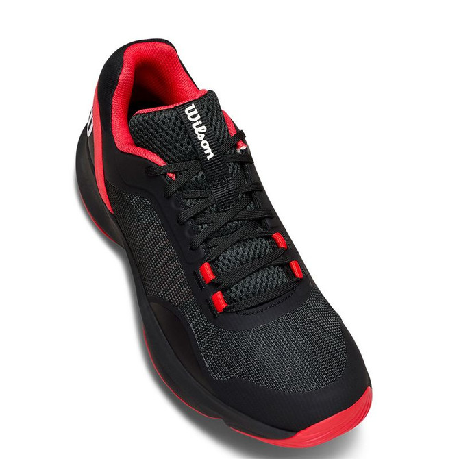 Wilson Hurakn Pro v2 Mens Padel Shoe - Black/Infrared/White