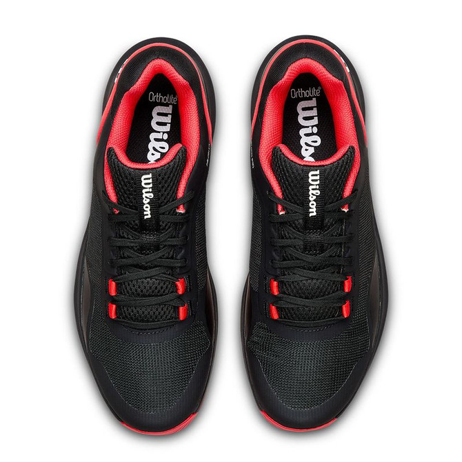 Wilson Hurakn Pro v2 Mens Padel Shoe - Black/Infrared/White