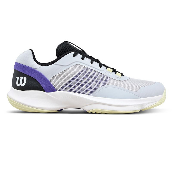 Wilson Hurakn Pro v2 Mens Padel Shoe - Gray Dawn/Black/Tender Yellow