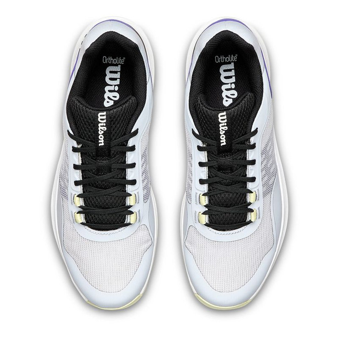 Wilson Hurakn Pro v2 Mens Padel Shoe - Gray Dawn/Black/Tender Yellow