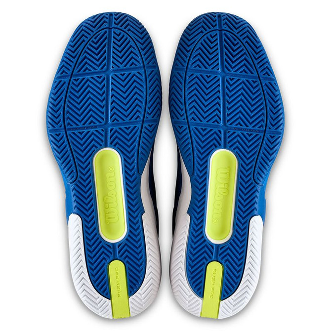 Wilson Rush Pro 5 Mens Tennis Shoe - Deja Vu Blue/White/Black