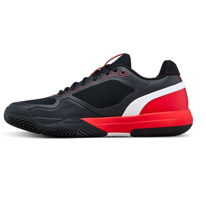 Wilson Rush Pro 5 Mens Tennis Shoe - Black/Infrared/White
