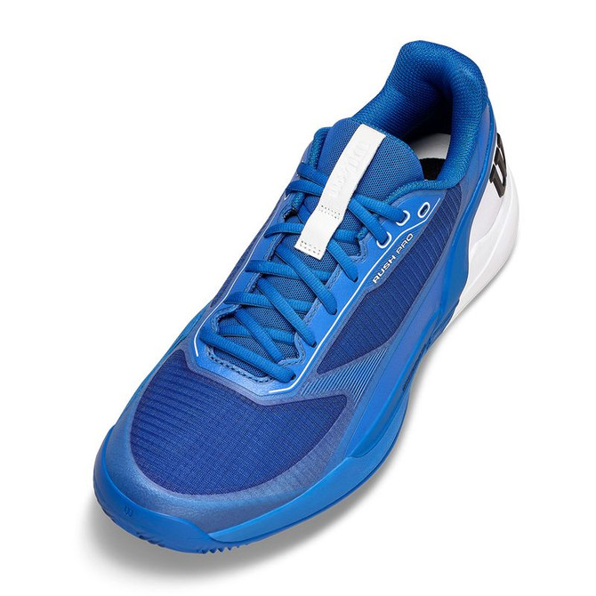Wilson Rush Pro 5 Mens Clay Tennis Shoe - Deja Vu Blue/White/Black