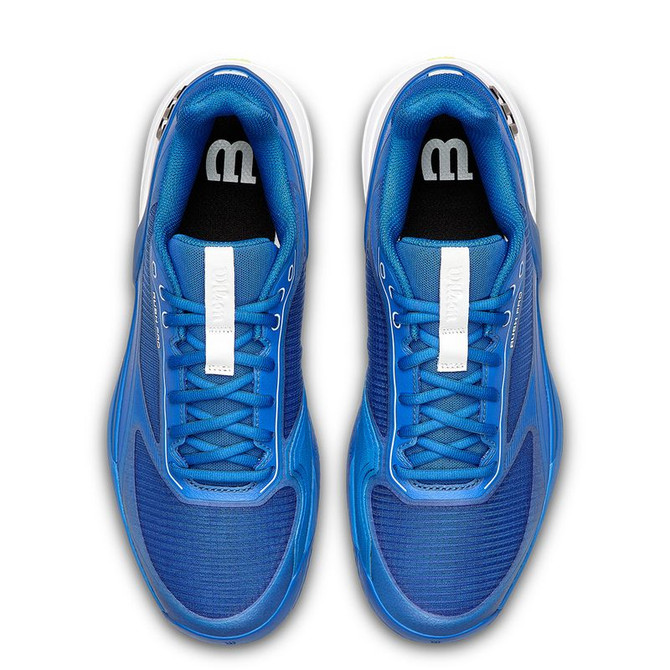 Wilson Rush Pro 5 Mens Clay Tennis Shoe - Deja Vu Blue/White/Black