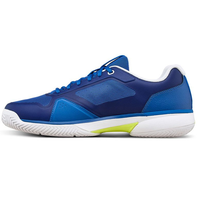 Wilson Rush Lite 5 Mens Tennis Shoe - Deja Vu Blue/White/Safety Yellow
