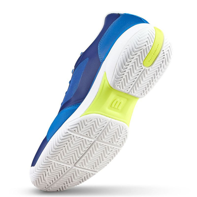 Wilson Rush Lite 5 Mens Tennis Shoe - Deja Vu Blue/White/Safety Yellow