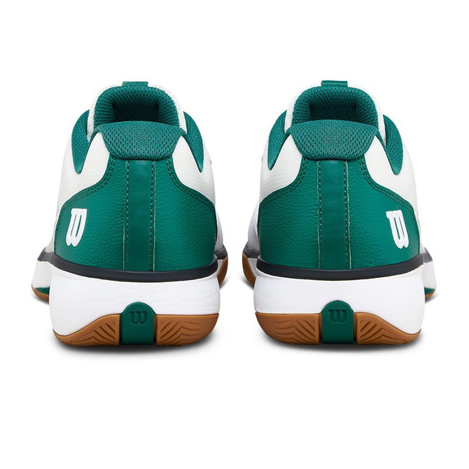 Wilson Rush Lite 5 Mens Tennis Shoe - White/Evergreen/Gum