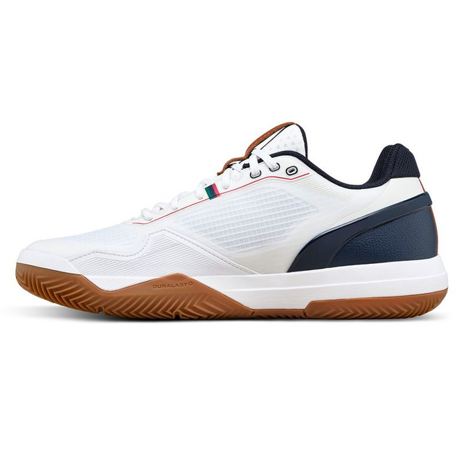Wilson Rush Pro 5 Mens Clay Tennis Shoe - White/Navy Blazer/Gum