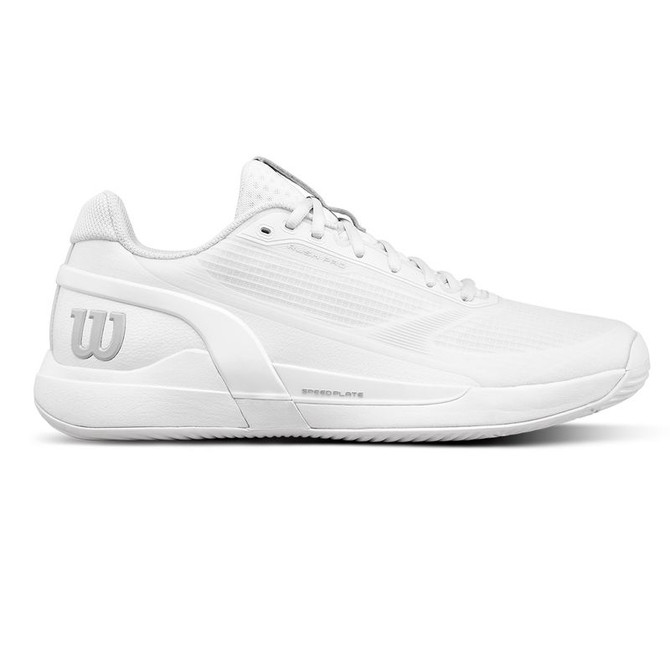 Wilson Rush Pro 5 Mens Padel Shoe - White/White
