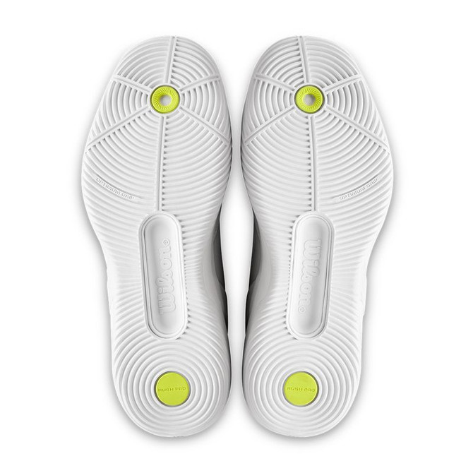 Wilson Rush Pro 5 Mens Padel Shoe - White/White
