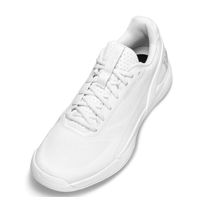 Wilson Rush Pro 5 Mens Padel Shoe - White/White