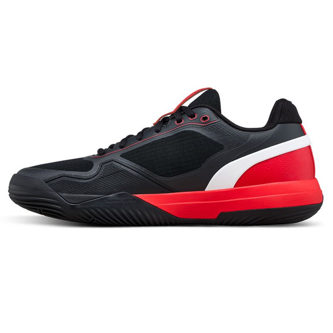 Wilson Rush Pro 5 Mens Padel Shoe - Black/InfraredWhite