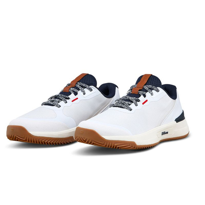 Wilson Intrigue Pro Womens Clay Tennis Shoe - White/Navy Blazer/Gum