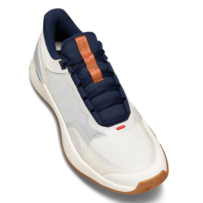 Wilson Intrigue Tour Womens Clay Tennis Shoe - Vanilla Ice/Navy Blazer/Gum