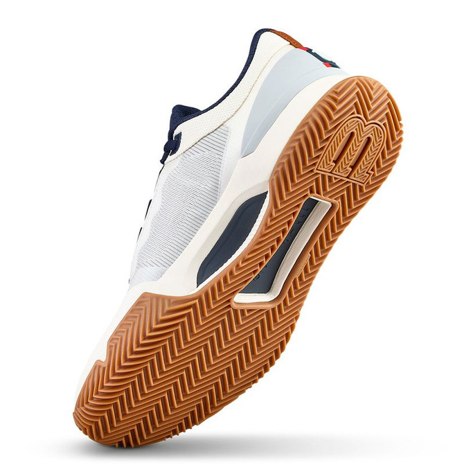 Wilson Intrigue Tour Womens Clay Tennis Shoe - Vanilla Ice/Navy Blazer/Gum
