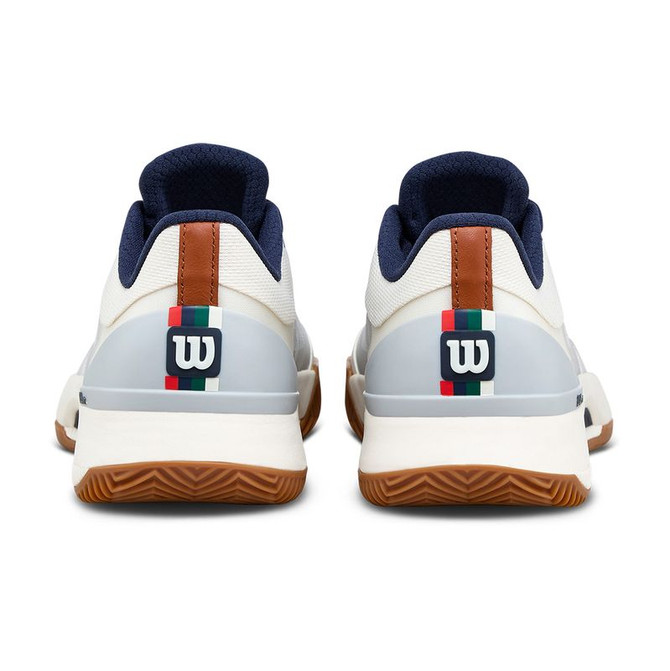 Wilson Intrigue Tour Womens Clay Tennis Shoe - Vanilla Ice/Navy Blazer/Gum