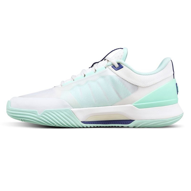 Wilson Intrigue Tour Womens Padel Shoe - White/Bay/Skipper Blue