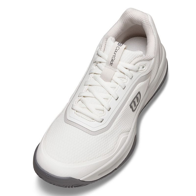 Wilson CourtGlide Womens Tennis Shoe - Snow White/Lunar Rock/Quiet Shade