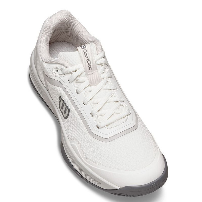 Wilson CourtGlide Womens Tennis Shoe - Snow White/Lunar Rock/Quiet Shade