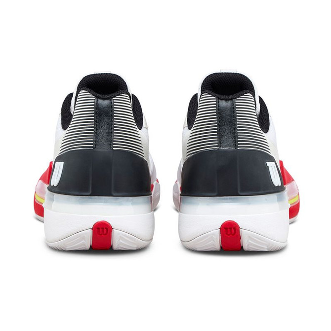 Wilson Rush Tour 5 Mens Clay Tennis Shoe - White/Black/Inftrared