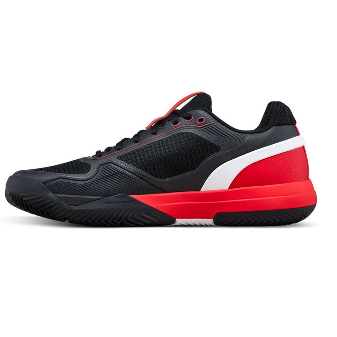 Wilson Rush Pro 5 Mens Clay Tennis Shoe - Black/Infrared/White
