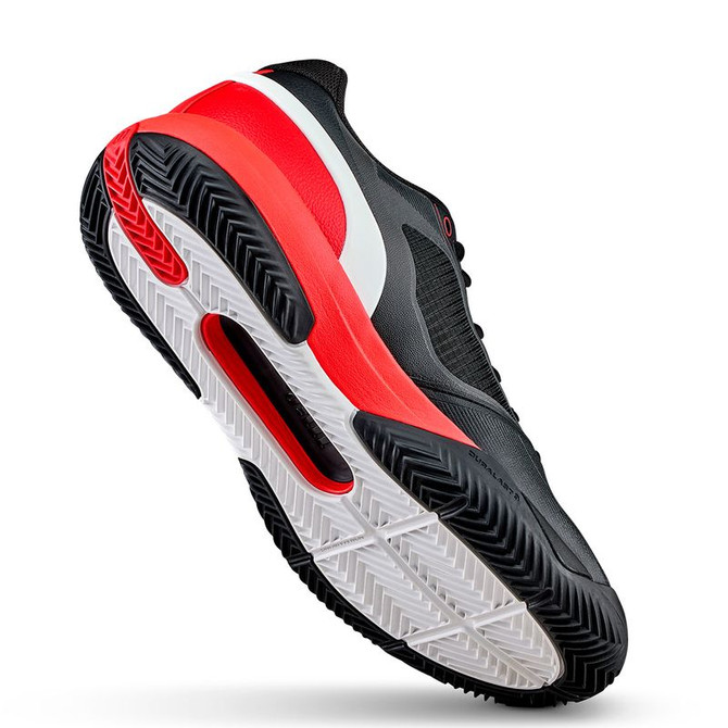 Wilson Rush Pro 5 Mens Clay Tennis Shoe - Black/Infrared/White