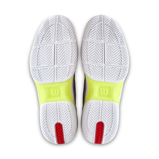 Wilson Rush Lite 5 Mens Clay Tennis Shoe - White/Black/Infrared