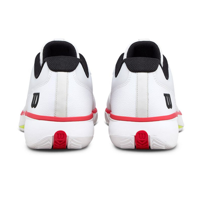 Wilson Rush Lite 5 Mens Clay Tennis Shoe - White/Black/Infrared