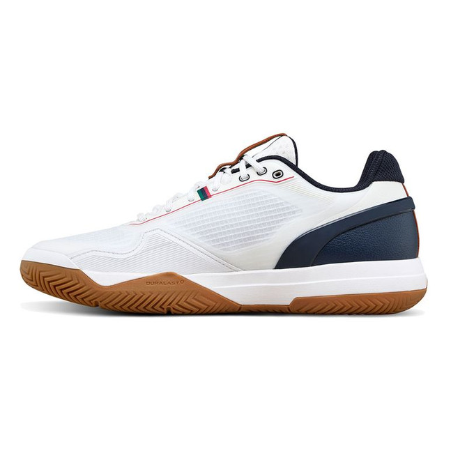 Wilson Rush Pro 5 Mens Tennis Shoe - White/Navy Blazer/Gum