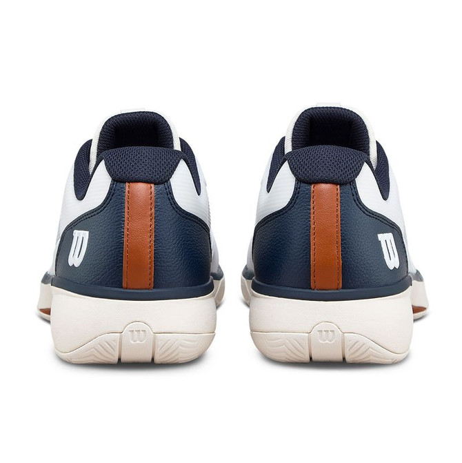 Wilson Rush Lite 5 Mens Tennis Shoe - White/Navy Blazer/Gum