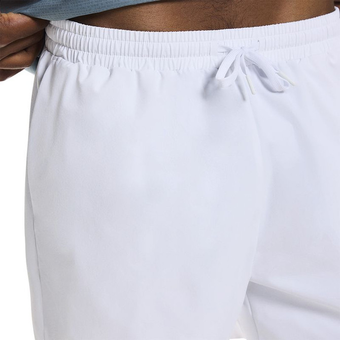 On 5 inch Court Short - White