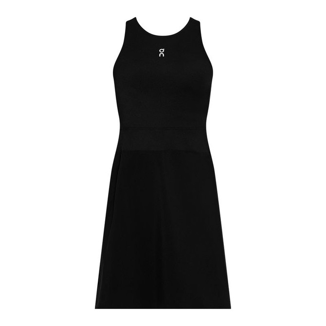 On Court Split Dress - Black