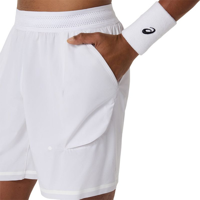 Asics Match 7 inch Short - Brilliant White