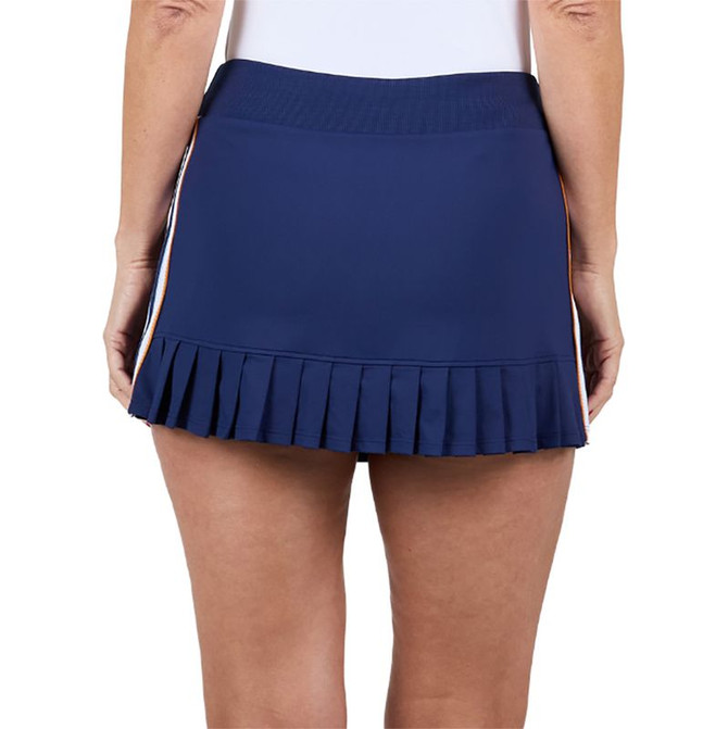 Sofibella Classic Currents 13 inch Skirt - Navy