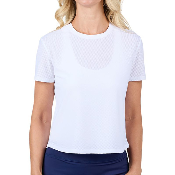 Sofibella Staples Short Sleeve Top - White