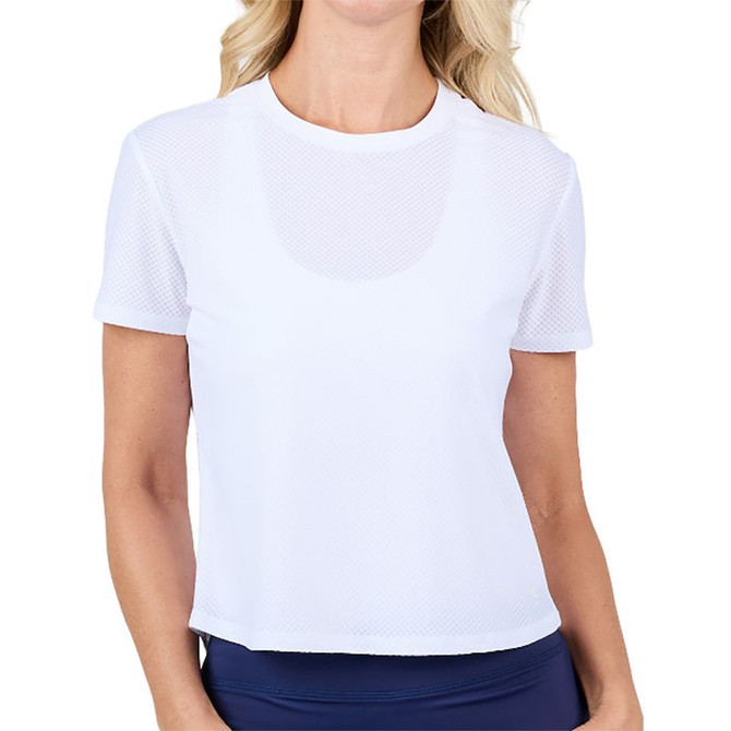 Sofibella Staples Short Sleeve Top - White