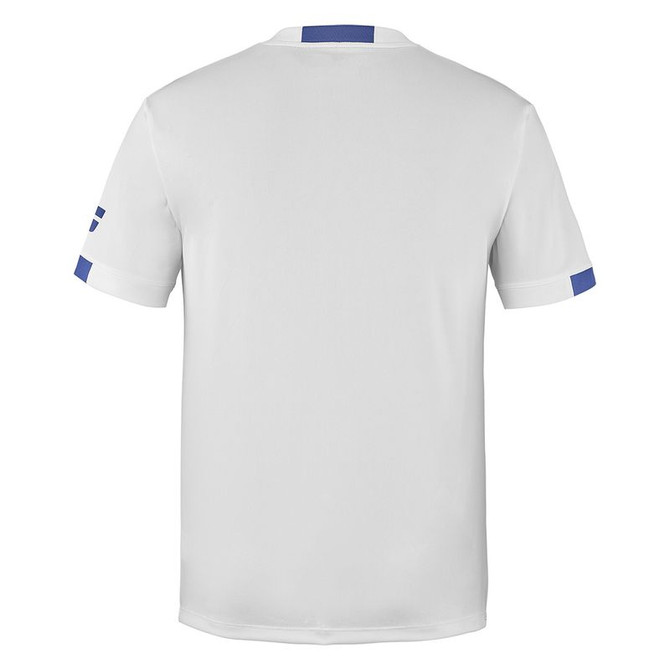 Babolat Play Crew Neck Boys Shirt - White