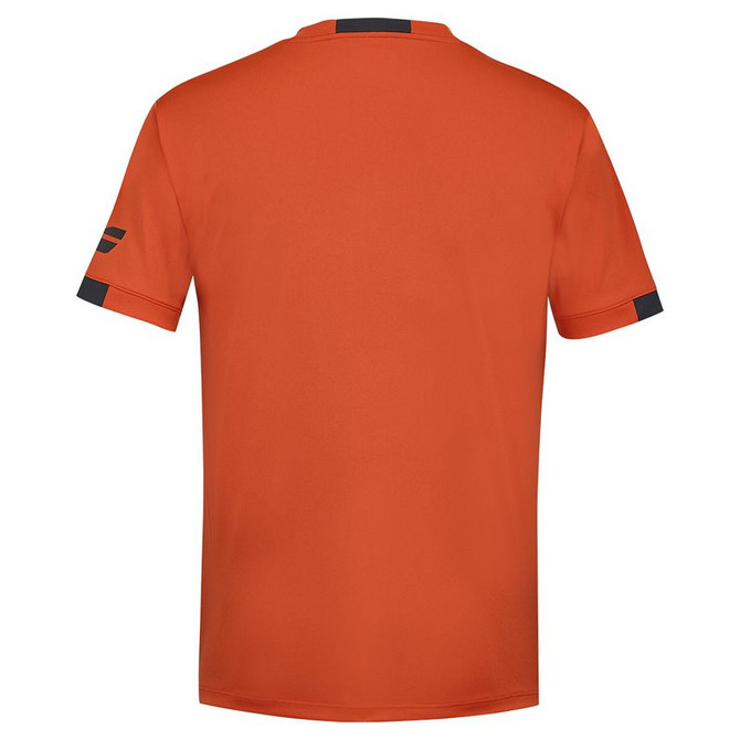 Babolat Play Crew Neck Boys Shirt - Fiesta Red