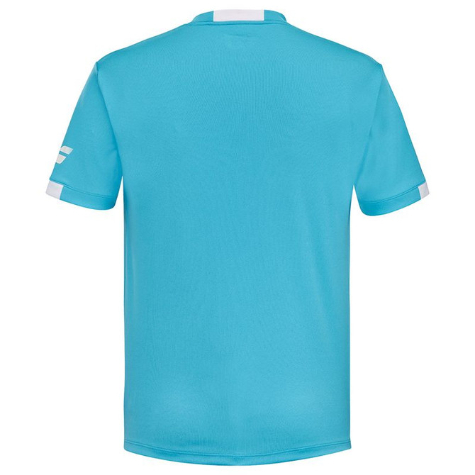 Babolat Play Crew Neck Shirt - Cyan Blue