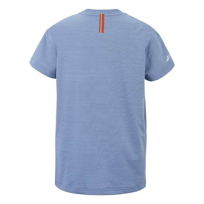 Babolat Boys Exercise Graphic Tee - Forever Blue